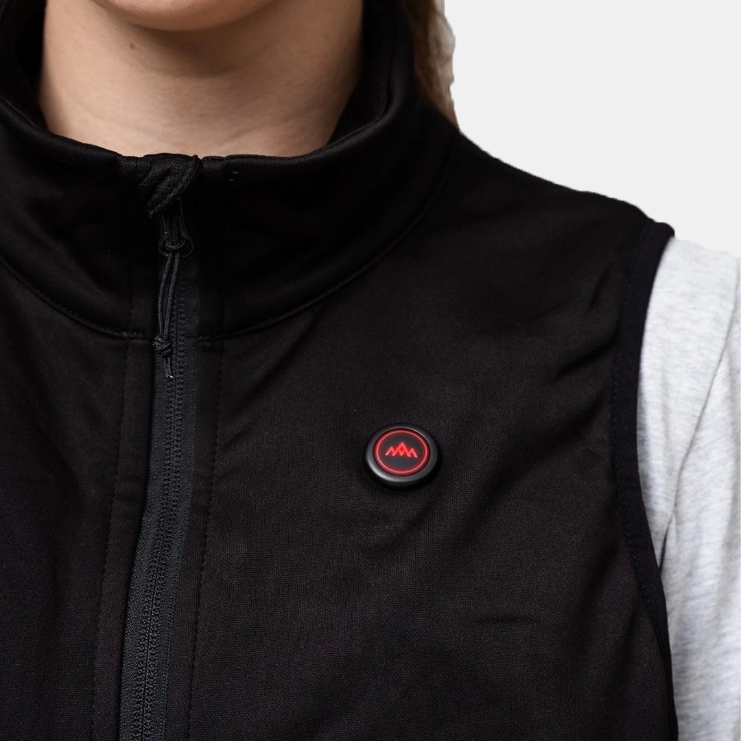 HeatX - Heating Vest Fleece Women – Black