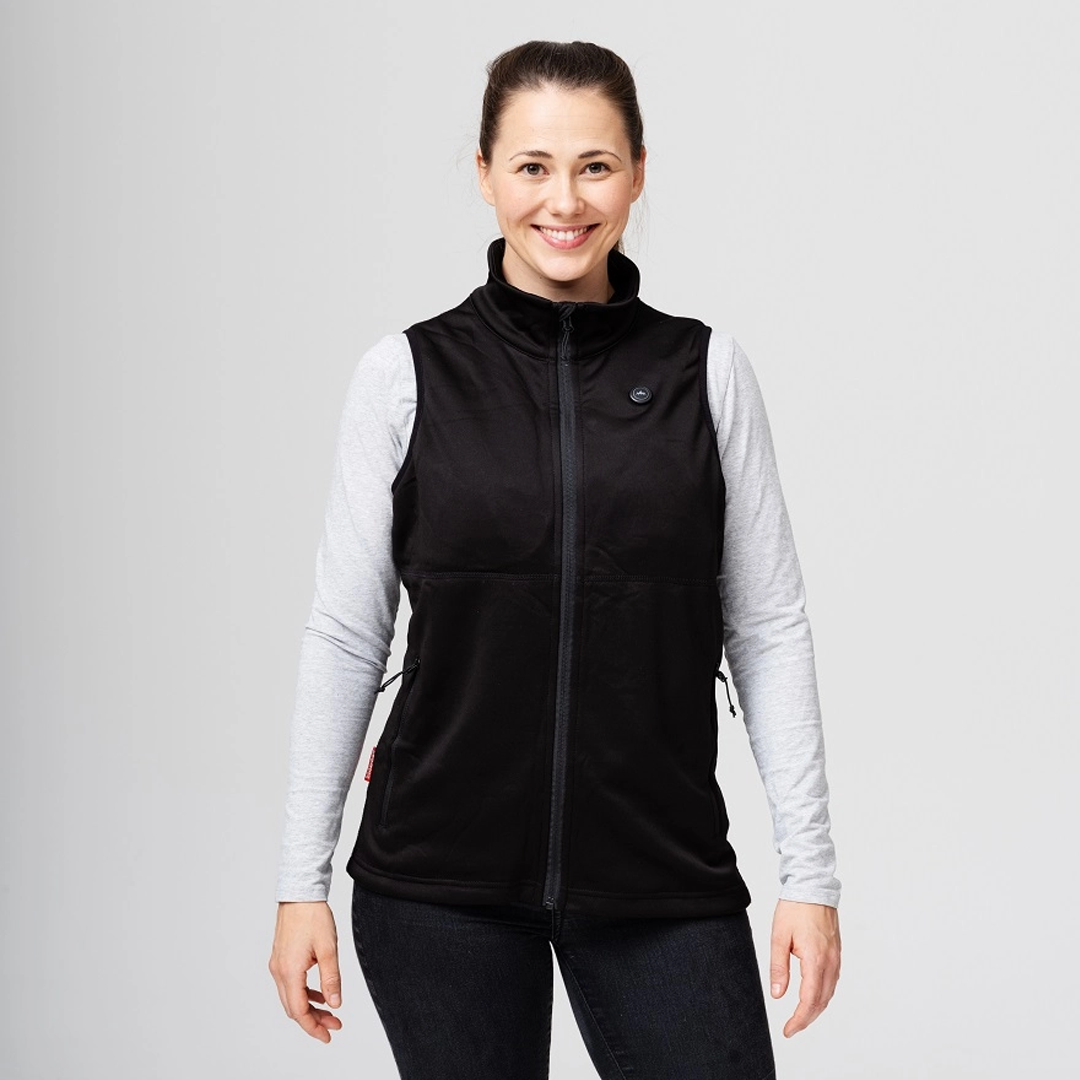 HeatX - Heating Vest Fleece Women – Black