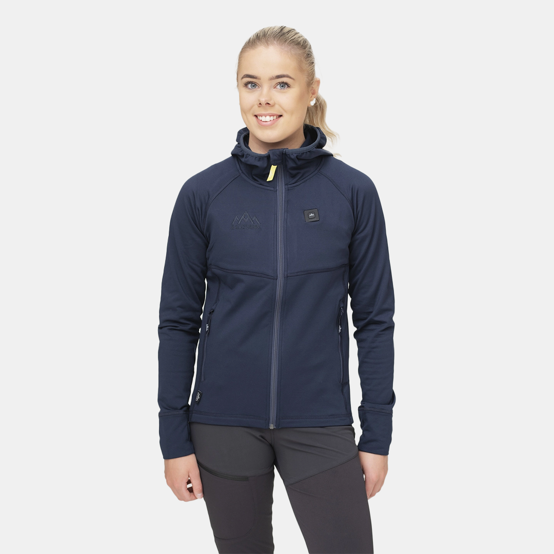HeatX - Heated Everyday Zip Fleece Woman Navy/Blue