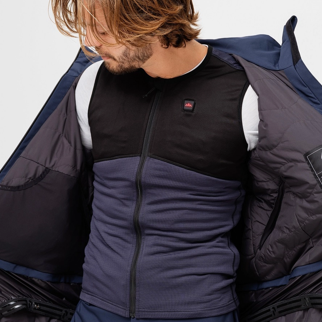 HeatX Heating Vest Inner Layer Unisex – Navy/Black