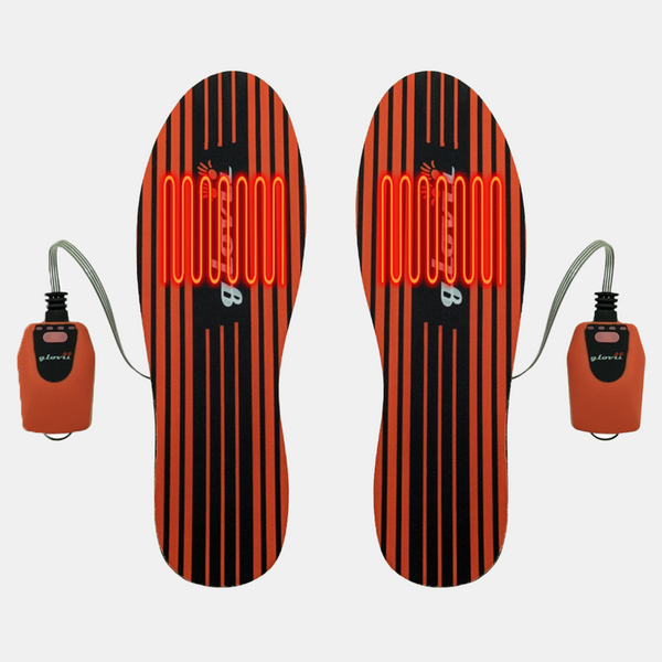 Glovii - Heated Insoles for Skiing Ultra-Thin with App Control
