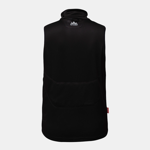 HeatX - Warm fleece vest Men Black