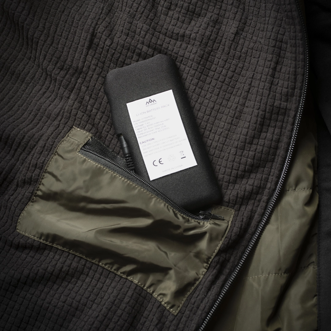 HeatX - Heating Vest Hunting Women – Green/Black