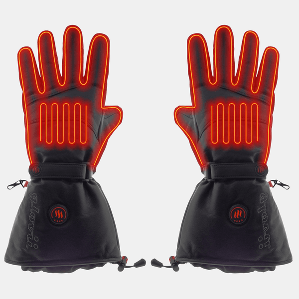Glovii - Leather Ski and Warmth Gloves