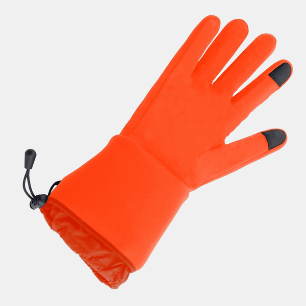 Glovii - Thin warm gloves Universal orange