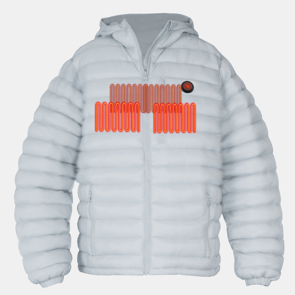 Glovii - Warm Jacket Men White