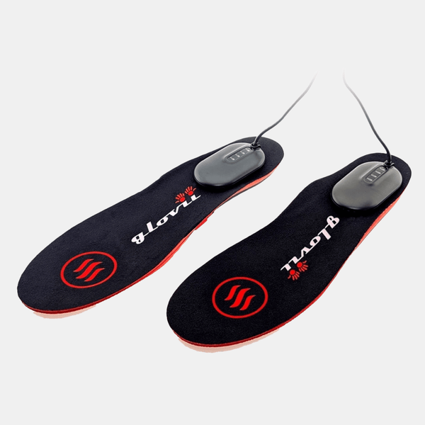 Glovii - Heated Insoles with Remote Control and Wireless Charging