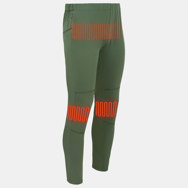 Glovii - Thermal Underwear Pants Green