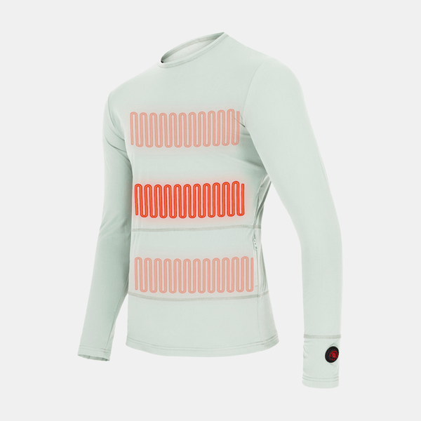 Glovii - Warm Base Layer Shirt Shirt Gray