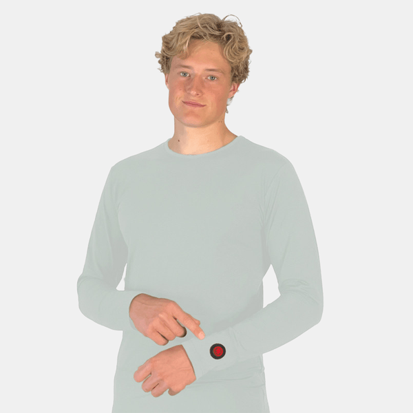 Glovii - Warm Base Layer Shirt Shirt Gray