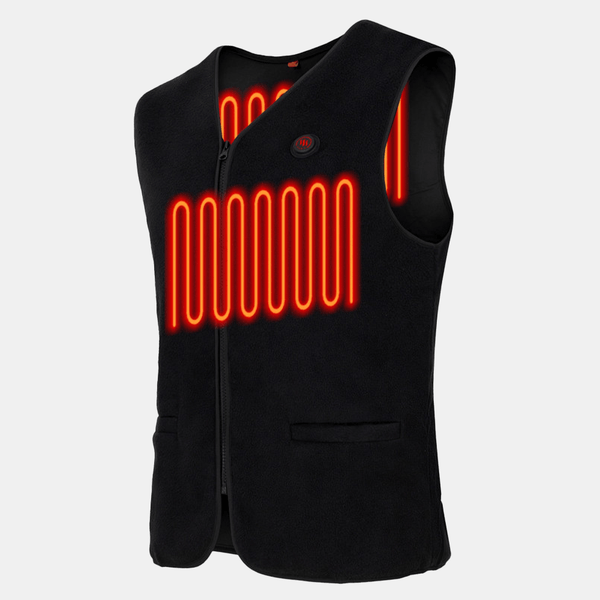 Glovii - Heating Vest Fleece Black