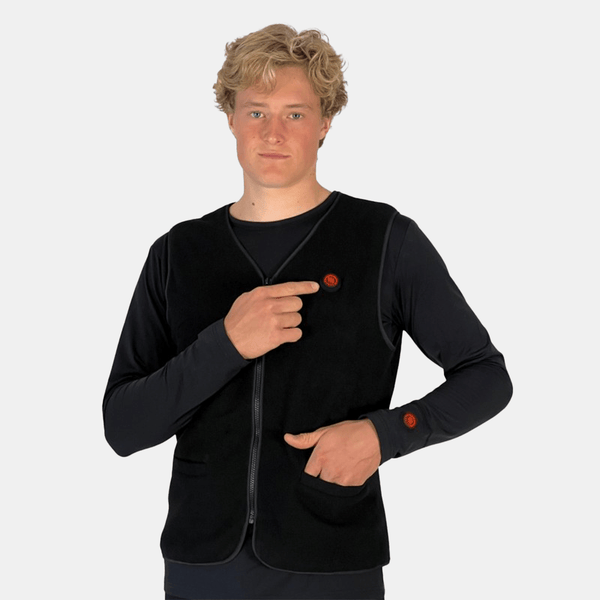 Glovii - Heating Vest Fleece Black
