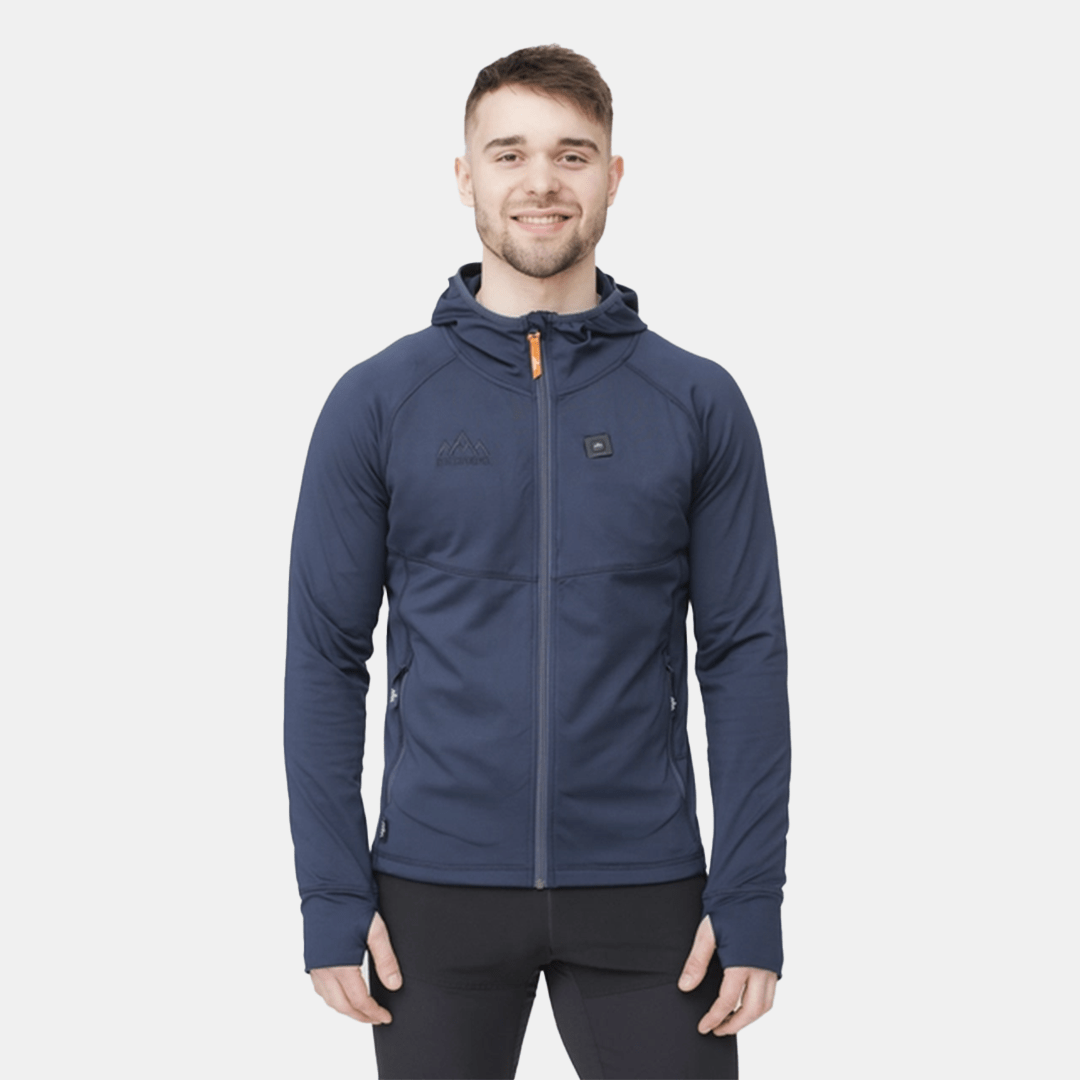 HeatX - Heated Everyday Zip Fleece Men Navy/Blue