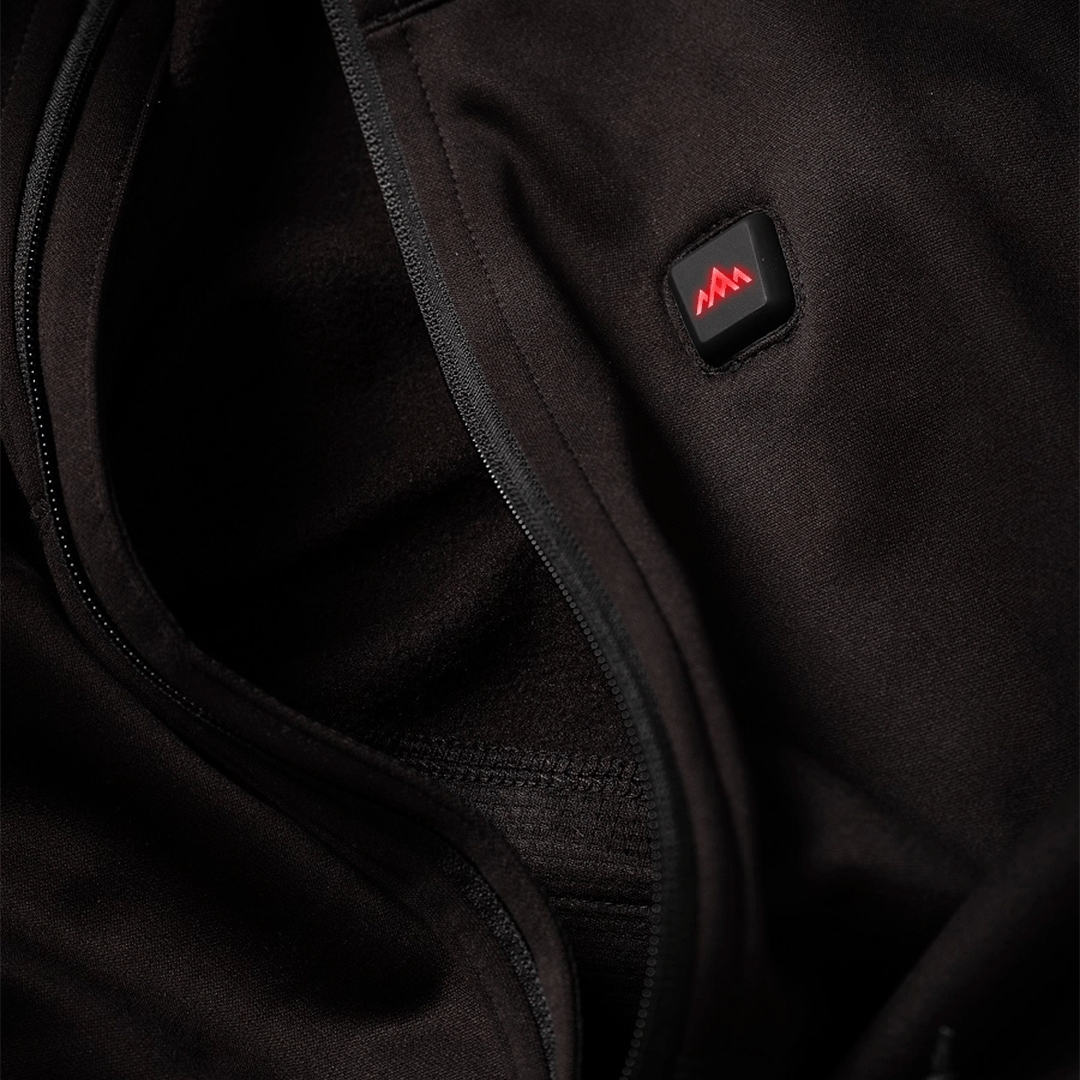 HeatX - Thermal Fleece Men Black