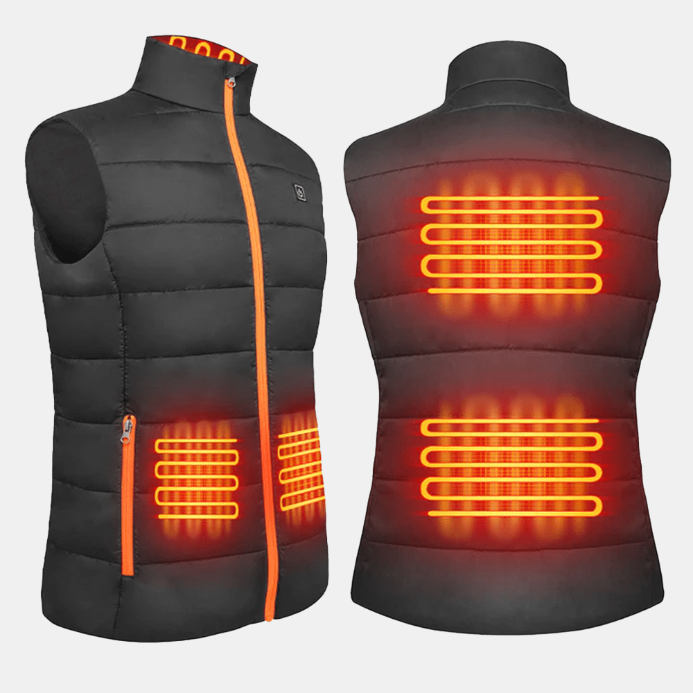 Savior Heat - Dam Heating Vest Slim Fit with Rechargeable Battery