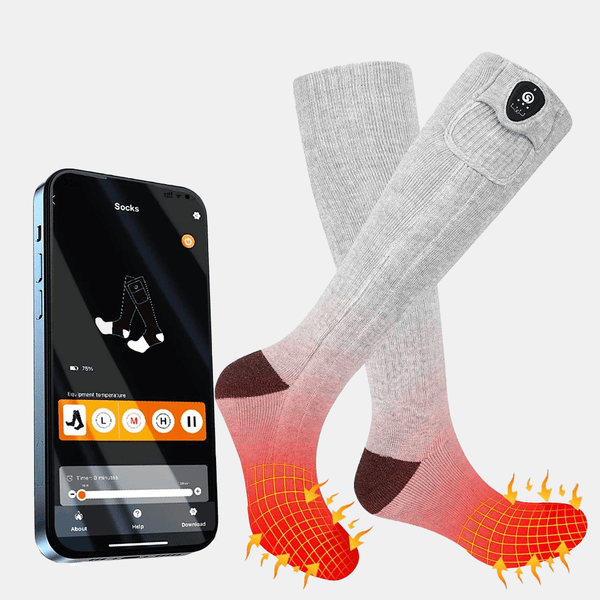 Savior Heat - Heated Socks with Wireless Connection and Application Control