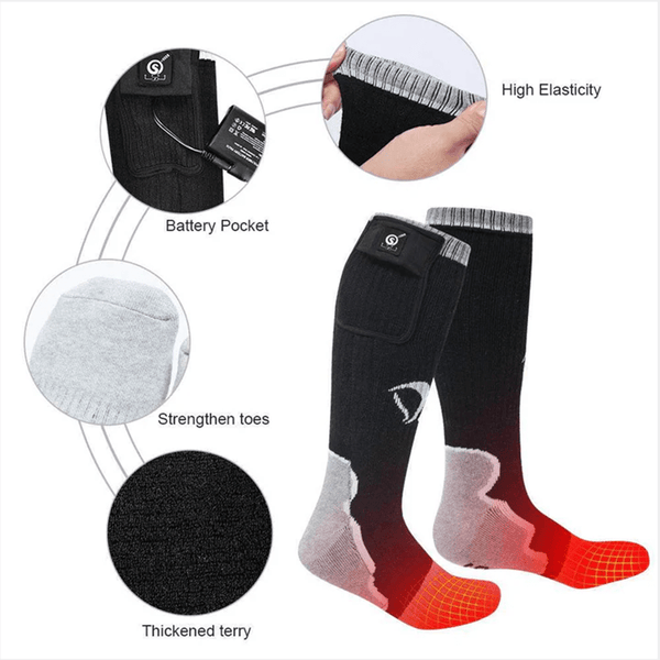 Savior Heat - Warming Socks with Rechargeable Battery
