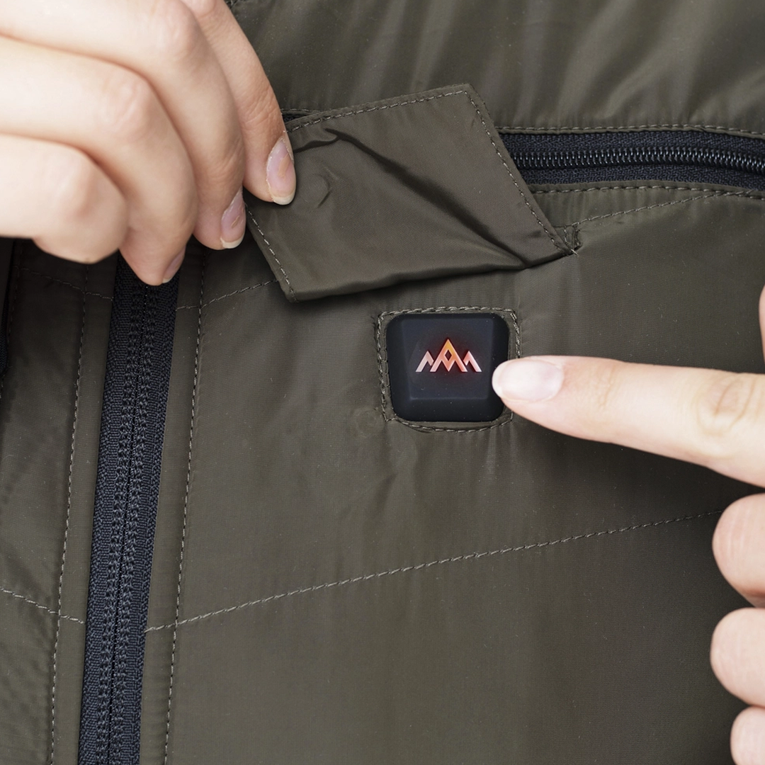 HeatX - Heating Vest Hunting Women – Green/Black